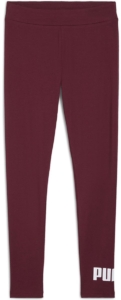 Puma Ess No 1 Logo Leggings XL Vrouw Ruby Shimmer