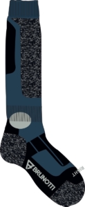 Brunotti Scottish Lange Sokken Man Blauw