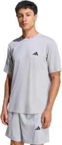 Adidas Performance Workout Essentials Feelready T-Shirt Heren Grijs