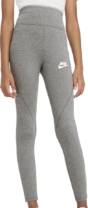 Nike Sportwear Tight Sportlegging Meisjes Grijs