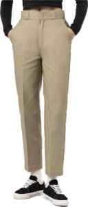 Dickies Phoenix Cropped Broek Vrouw Creme