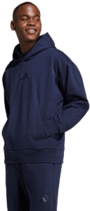 adidas ALL SZN Fleece Fleecetrui Heren Donkerblauw
