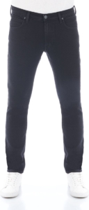 Lee Heren Jeans Broeken Luke Slim Tapered tapered Fit Volwassenen Jeansbroek Zwart