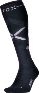 STOX Energy Socks Skisokken Dames Compressiekousen Merino Wol Sokken Ski & Snowboard Compressie Sokken : 38-40 1 Paar Roze