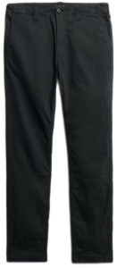 Superdry Utility Chino Broek 36 32 Man Zwart