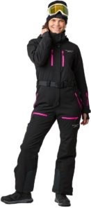 Swedemount Cervinia skipak – winteroverall dames Zwart