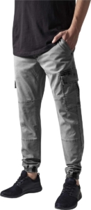 Urban Classics Washed Cargo Twill Jogging Heren Cargobroeken – W30L32 Grijs