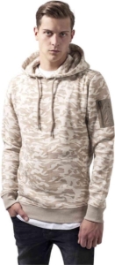 Urban Classics Sweat Camo Bomber Hoodie/trui S Beige