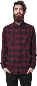 Urban Classics Checked Flanell Overhemd L Zwart