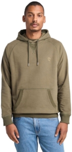 Timberland Exeter River Loopback Hoodie S Man Groen