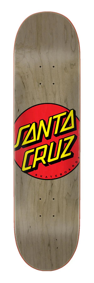 Santa cruz Classic Dot Skateboard Deck Bruin