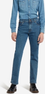Wrangler Heren Jeans Broeken regular/straight Fit 29W 32L Volwassenen Stonewash (w12133010)