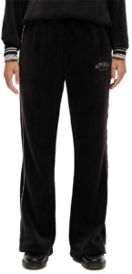 Superdry Country Club Velour Rechte Joggingbroek Dames Broeken Blackboard