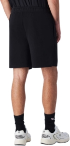 Champion Big Logo French Terry Short Heren Zwart