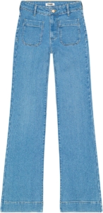 WRANGLER FLARE VELVET SKY FLARE DAMES Blauw