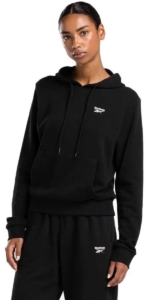 Reebok Ri Sl French Terry Hoodie L Vrouw Zwart