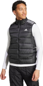 adidas Sportswear Essentials 3-Stripes Light Donsbodywarmer Heren – M Zwart