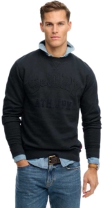 Superdry Vintage Athletic Tonal Sweatshirt M Man Marineblauw