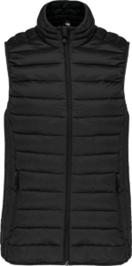 Kariban Ladies’ lightweight sleeveless down jacket K6114 Zwart