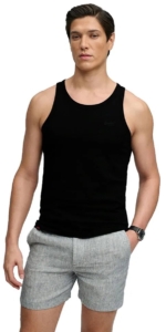 Superdry T-shirt Essential Logo Vest Ub M6010819b Mannen Zwart