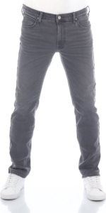 Lee Heren Jeans Broeken Daren Zip Fly regular/straight Fit Volwassenen Jeansbroek Grijs