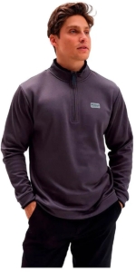 Stuburt Active Tech Fleece Met Halve Rits Man Grijs