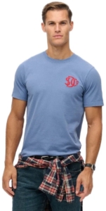 Superdry SD&Co. Relaxed T-shirt Heren T-shirts Blauw