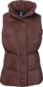 PK International Nacho Bodywarmer Chocolate 79 Bruin