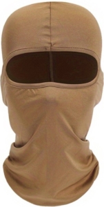 Bovista Ski Masker Ski Mask Balaclava Winter Masker Bivakmuts Full Face Mask Zand Geel