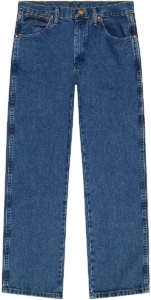 Wrangler 13MWZ Heren Straight Fit Jeans W32 X L34 Blauw