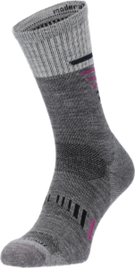 Sockwell Ascend II Crew Dames Wandelsokken Klasse 1 Grijs