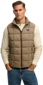 Superdry Box Quilt Fuji Lite Bodywarmer Heren Gilets Groen