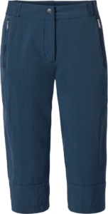 Vaude Women’s Farley Stretch Capri III Capri Dames Blauw