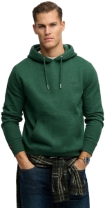 Superdry Essential Logo Hoodie Heren Hoodies Groen