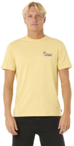 Rip Curl Keep On Trucking Tee Straw Beige