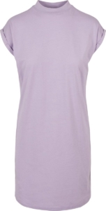 Urban Classics Turtle Extended Shoulder Korte jurk S Paars