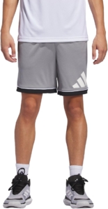 Adidas Performance Adidas Basketball Badge Of Sport Short Heren Grijs
