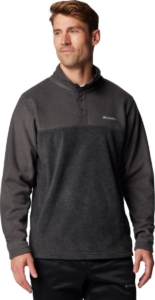 Columbia Steens Mountain™ Half Snap II Men’s Outdoortrui Heather Charcoal Heather, Shark
