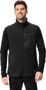 VAUDE Men’s Rosemoor Fleece Vest Heren Outdoorvest Zwart