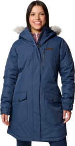 Columbia Suttle Mountain™ Long Insulated Jacket Women’ Outdoorjas Collegiate Blauw