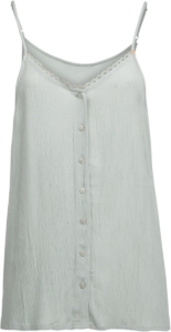 Brunotti Tanyeal Top Aqua Dames 100% Viscose Loose Fit Lichtgewicht S Grijs