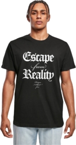 Mister Tee Escape From Reality Heren T-shirt XS Zwart