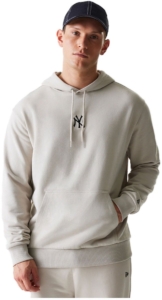 New Era Mlb Le Midi New York Yankees Hoodie Man Vrouw Beige