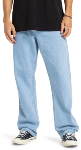 Quiksilver Baggy Spijkerbroek 32 Man Indigo Light