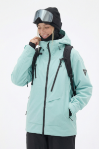 Alpha Unisex 3L Shell Snowboard Jacket Bright Blauw