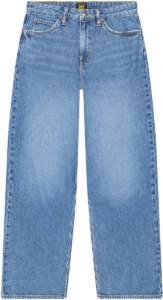 Lee Stella Dames Wide Leg Jeans Ink Pool Blauw