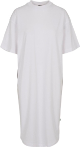 Urban Classics Organic Oversized Tee Lange jurk XS Wit