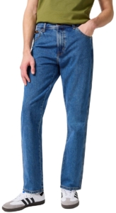 Wrangler Heren Jeans Broeken regular/straight Fit 44W 30L Volwassenen Vin. Stonewash (w12105096)