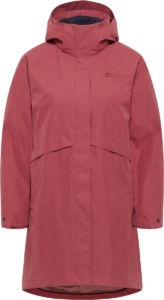 Jack Wolfskin Baylight 3In1 Coat W – Wintersport Jassen 3-in1 Jassen Rood