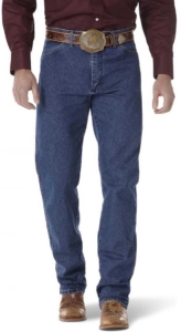 Wrangler 13MWZ Heren Straight Fit Jeans W29 X L32 Blauw